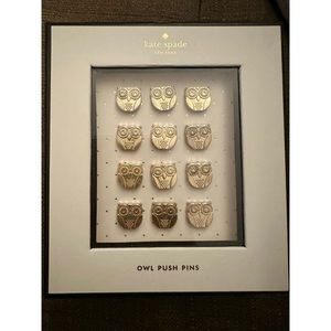 Kate Spade Owl Push Pins